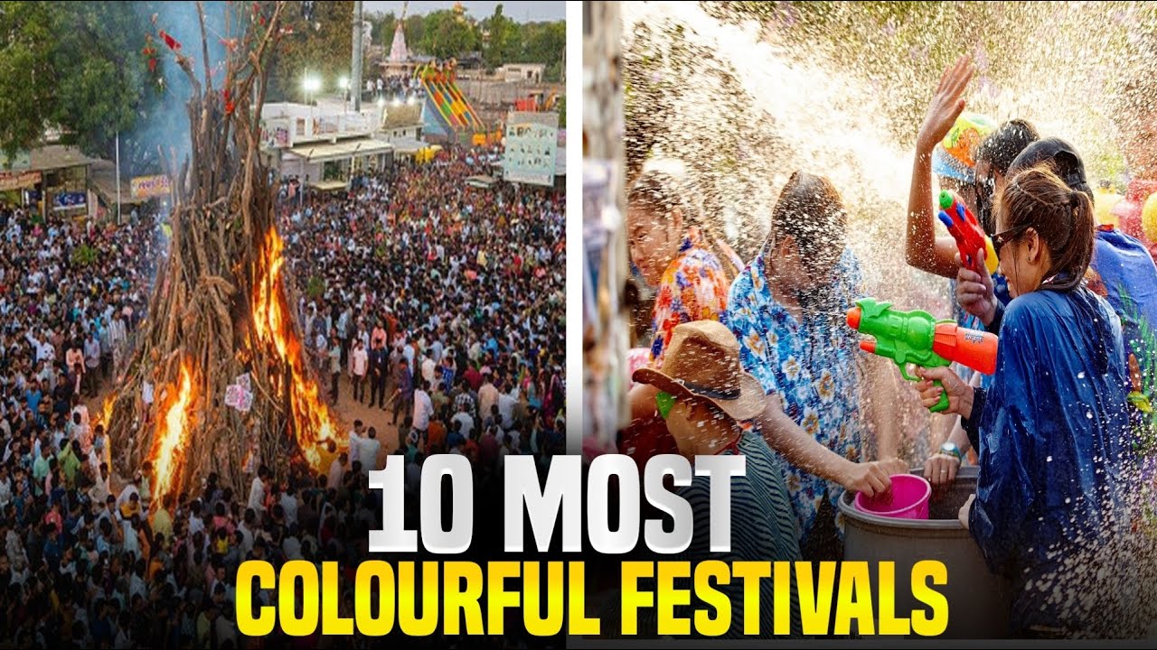 10 Most Colourful Festivals Across the World You Should Experience