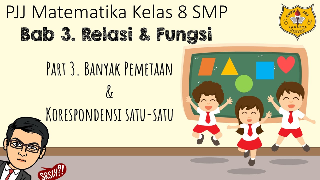 Relasi dan Fungsi [Part 3] - Banyak Pemetaan & Korespondensi satu satu