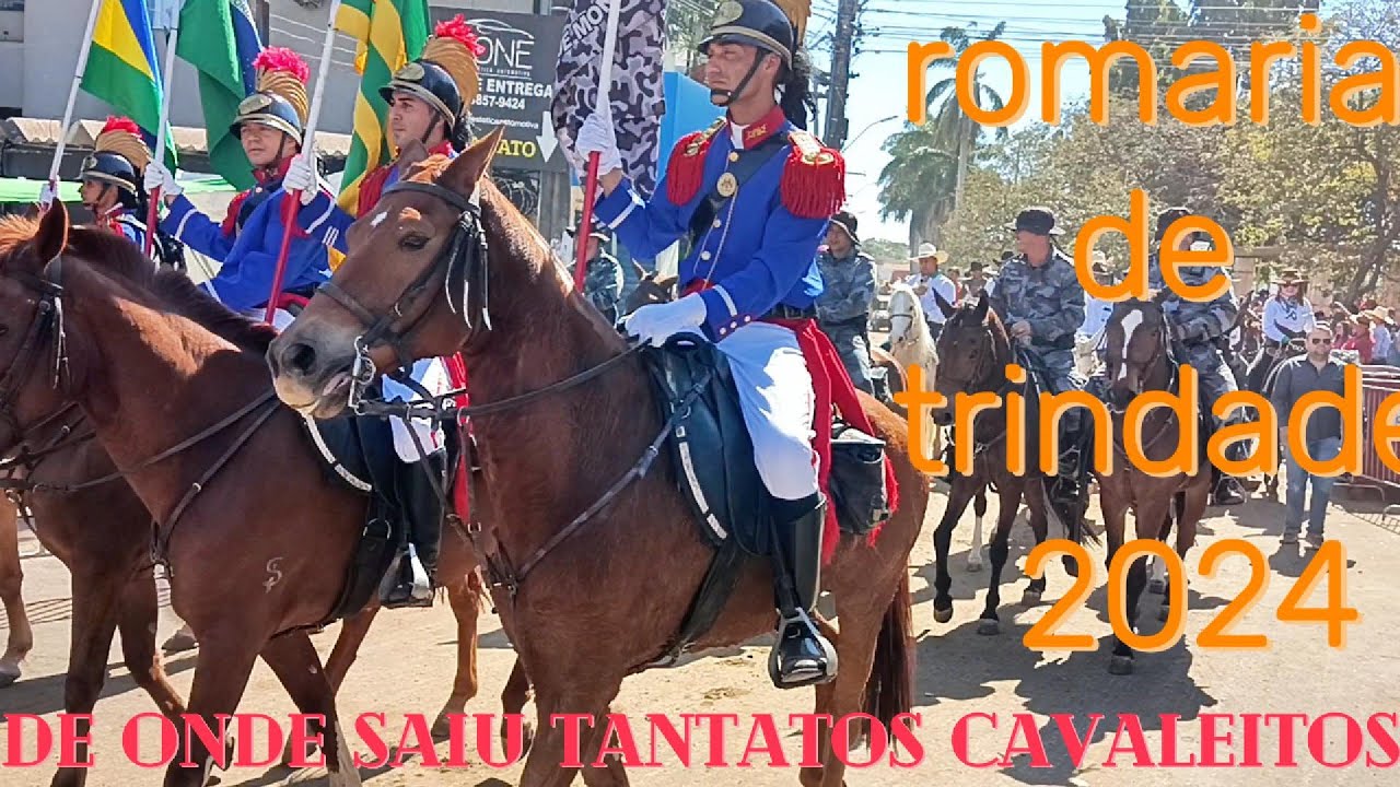 cavalgada da romaria de trindade 2024