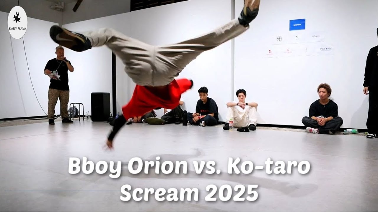 Powermoves final. Bboy Orion vs. Ko-taro. Powermoves battle at Scream 2025
