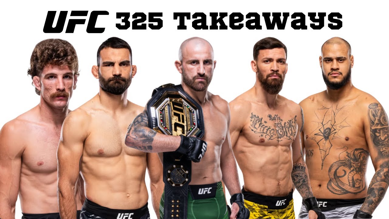UFC 325 Was Electric… Volkanovski vs Diego Lopes Main Card Recap & Reactions