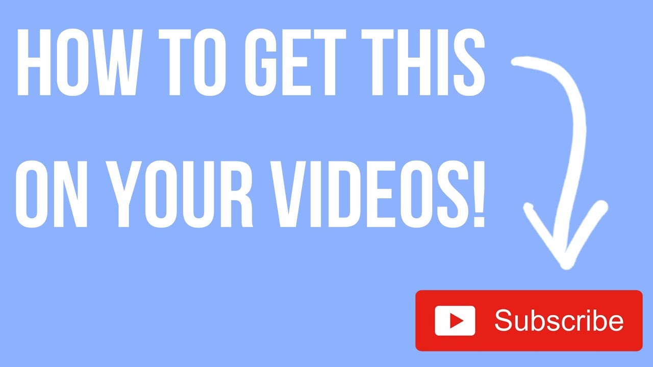 How to Add Custom Click to Subscribe Watermark to Your Videos. EASY!