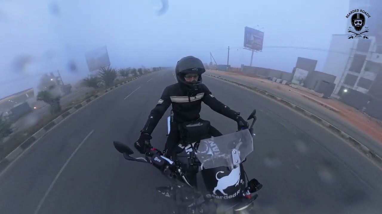 ASMR!!Cutting through clouds, reaching golden rays #rocket3 #triumphmotorcycle #biker #bikeride 