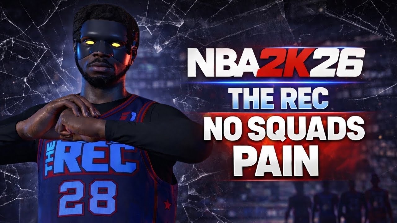 NBA 2K26 The REC Is PAINFUL With Randoms -No Squad Struggles