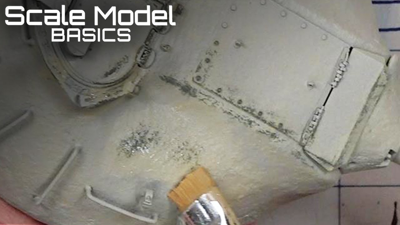 FineScale Modeler Scale Model Basics: Paint chipping effects with hairspray