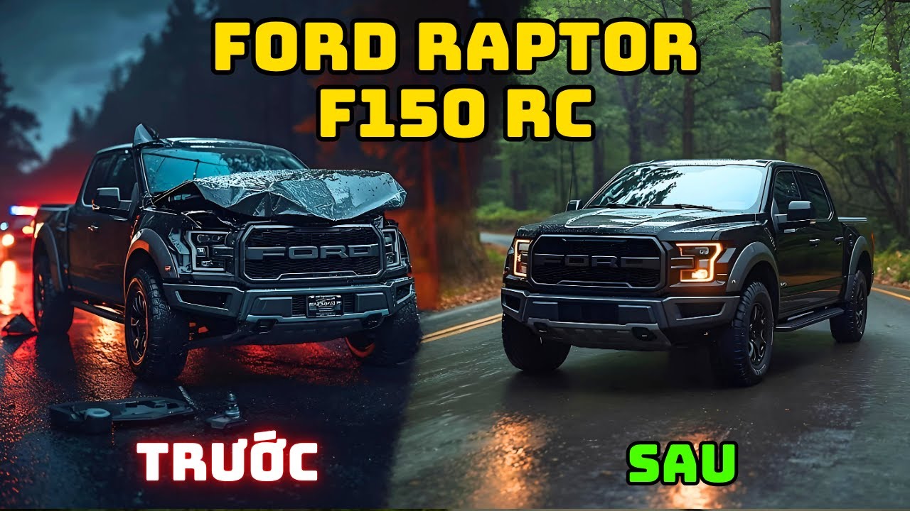 Phục Chế Ford F-150 Tai Nạn Nát Bét - Và Cái Kết Của 