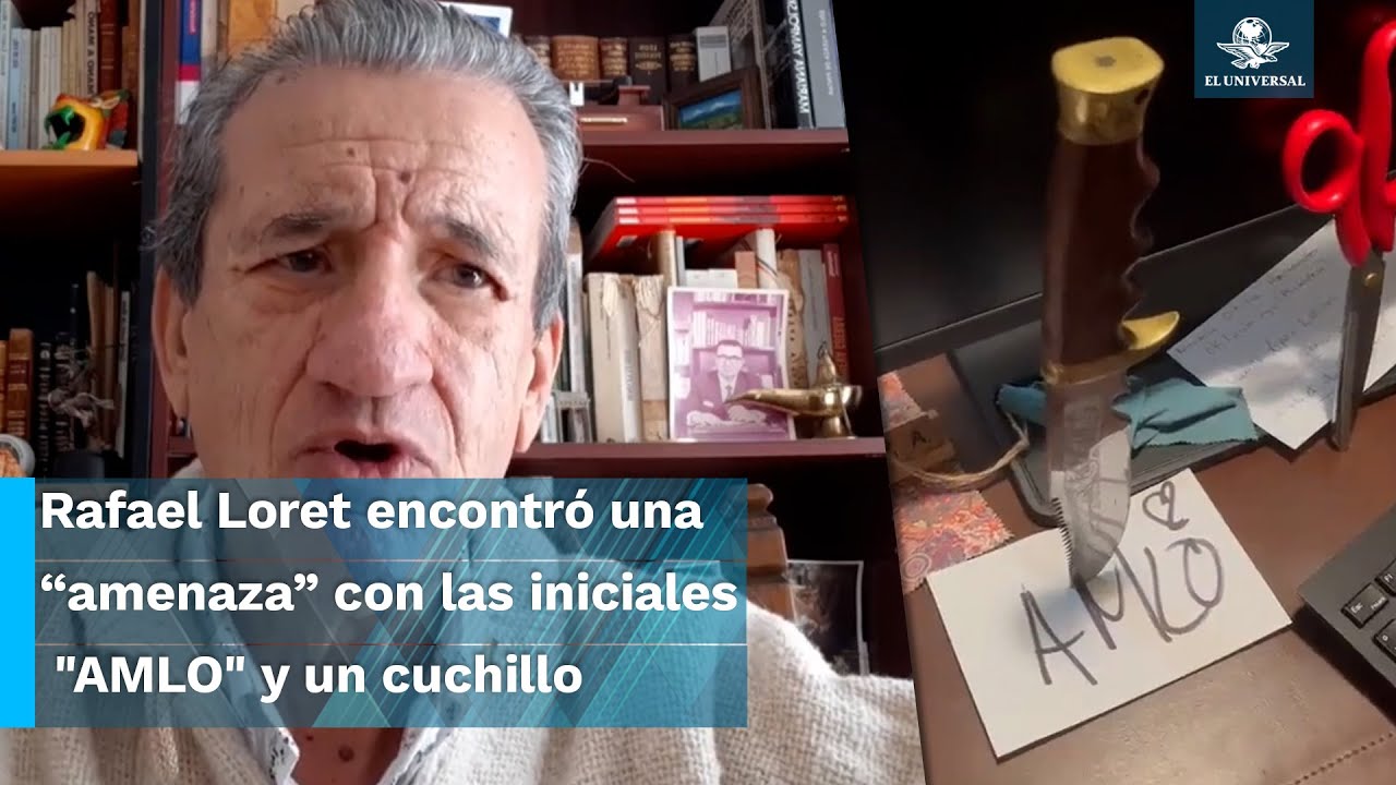 Roban casa del papá de Carlos Loret de Mola, y dejan amenaza con iniciales “AMLO”
