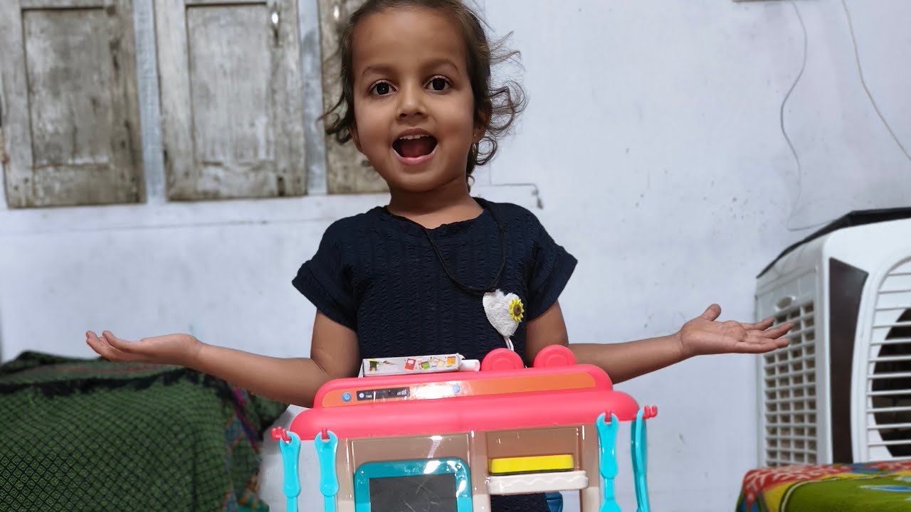 Shanvi playing with kichen toys 🥰👍