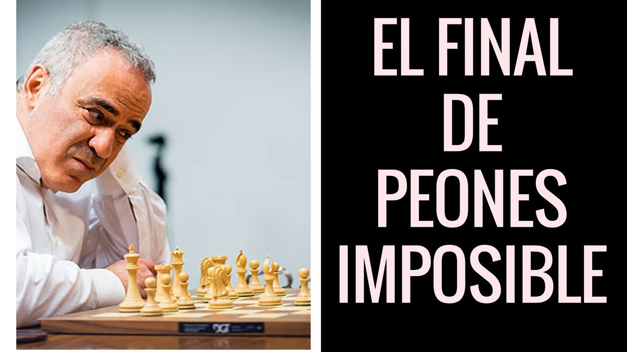 El final de peones  imposible - ¿Eres capaz de resolverlo?