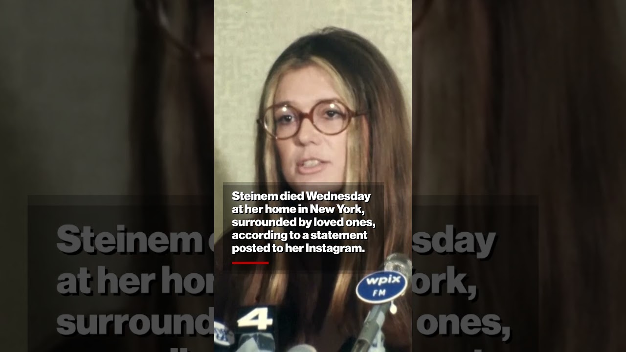 Gloria Steinem, pioneer of women&rsquo;s liberation movement and Ms. Magazine co-founder, dead #shorts
