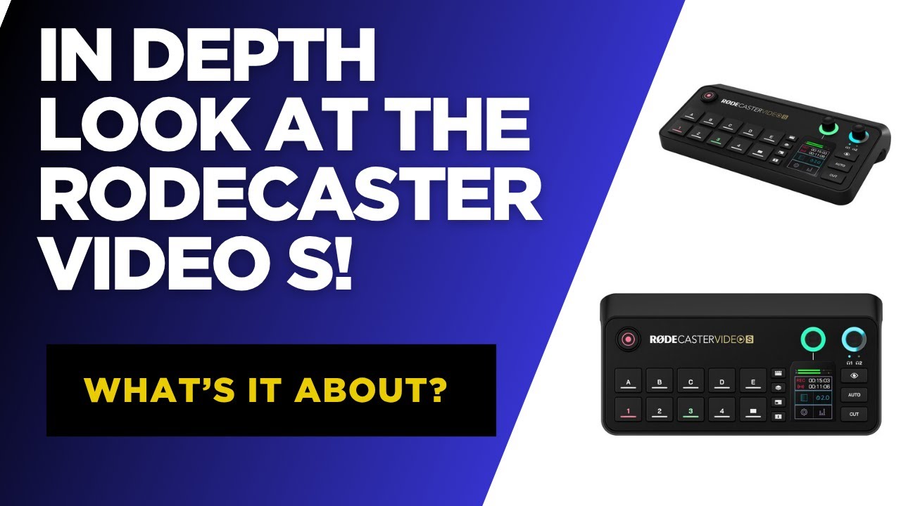 Представляем RODEcaster Video S: Подробный обзор!