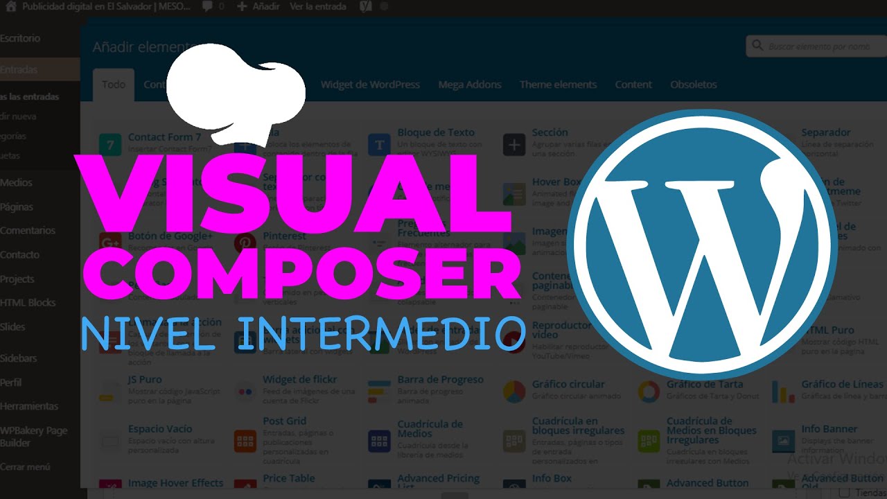 Tutorial básico Wp Bakery 6.10 para Constructor cuadrícula | #2 | WordPress en español