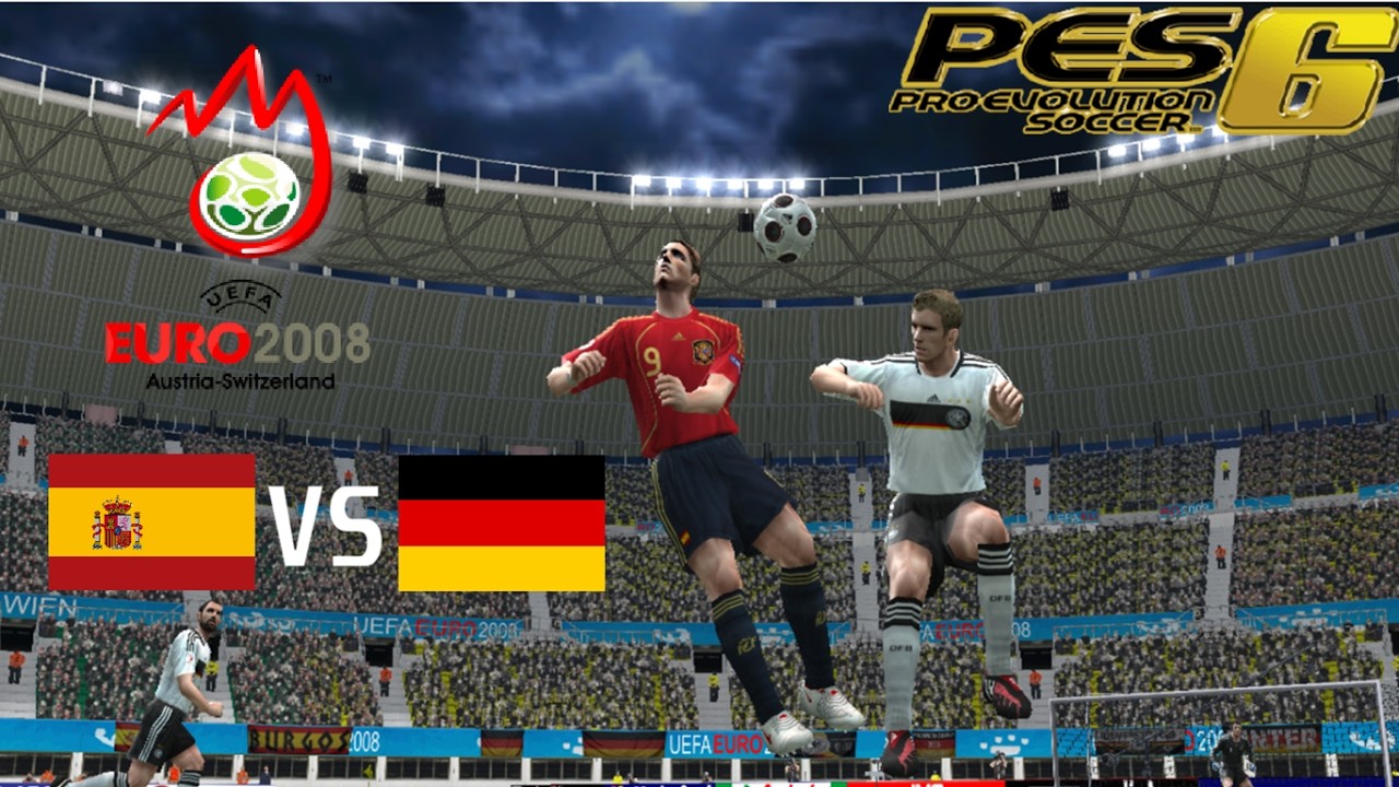 PES 6 UEFA Euro 2008 | Espanha vs Alemanha (PC)