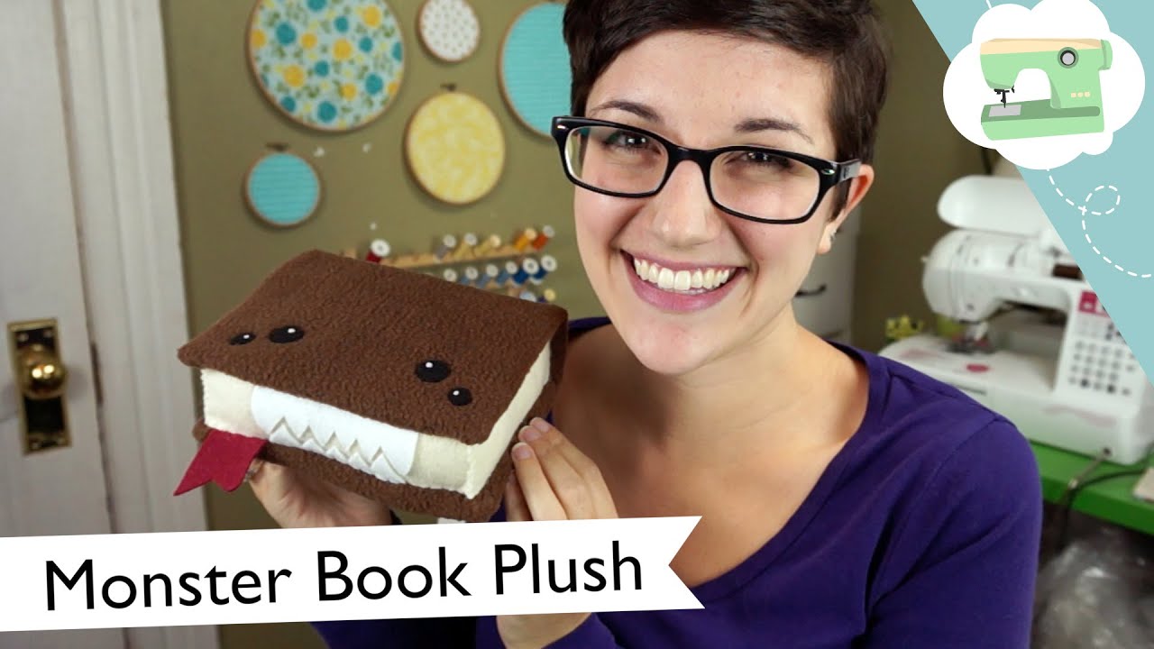 DIY Monster Book of Monsters Plush (Collab with sealemondiy) | @laurenfairwx