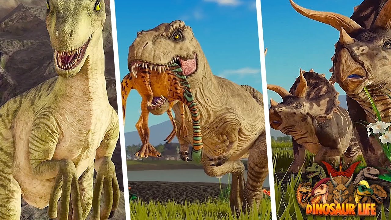 NEW Dinosaur Life Roblox Game Released! | ROBLOX Dinosaur Life