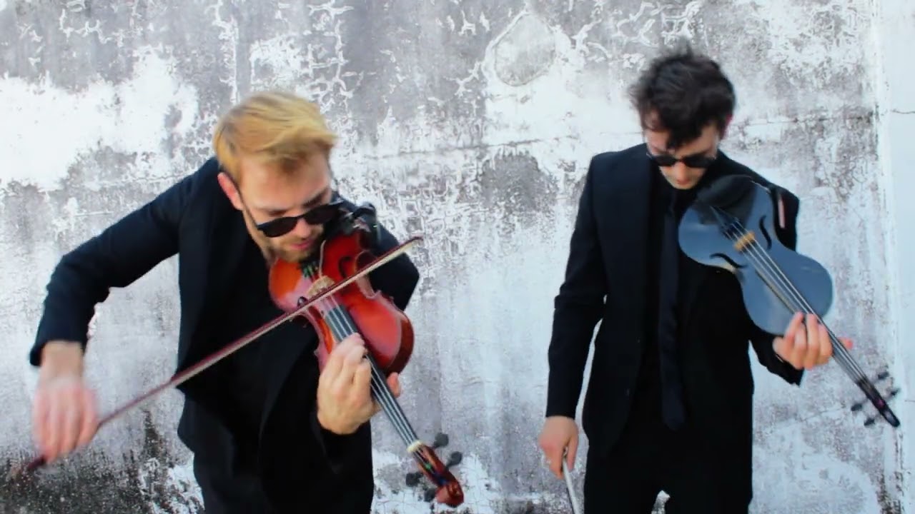 The Most Energetic Dueling Violins Performance of Vivaldi’s “Summer Storm”  by Lucky Brothers