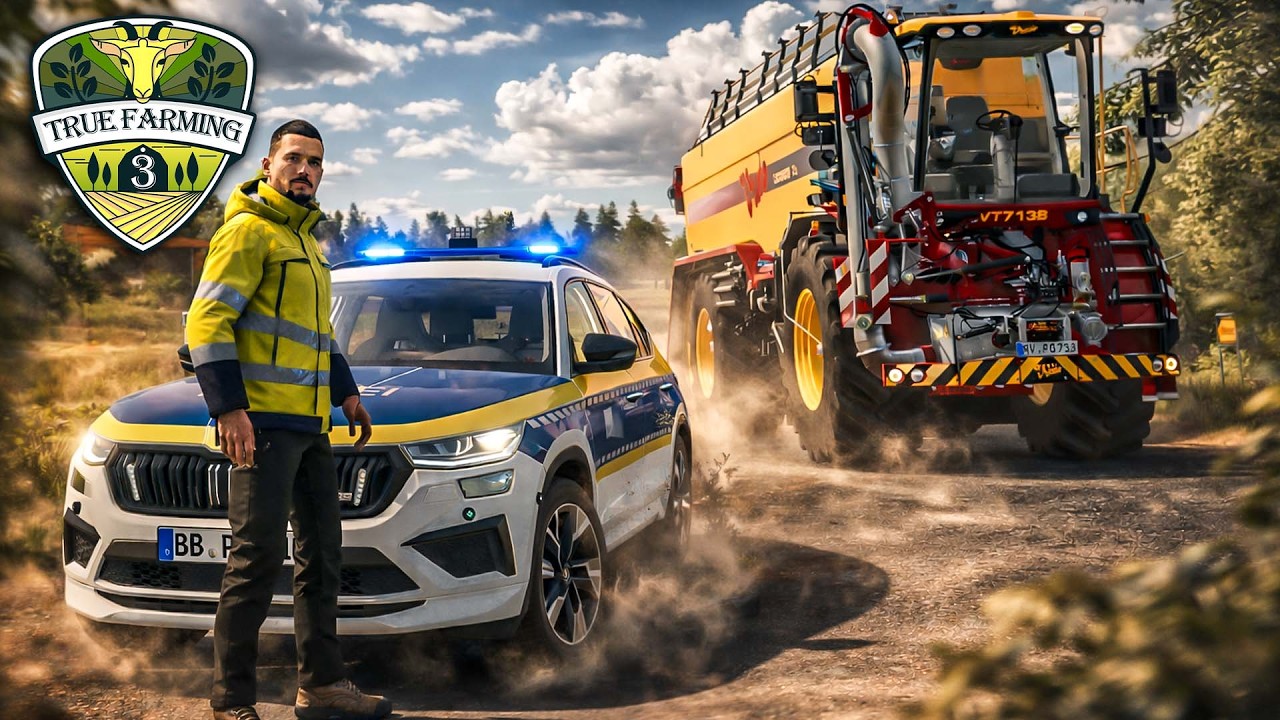 Polizei stoppt unseren Vredo! 🚔🚜 &Uuml;ber 60 Tonnen zu viel | True Farming 3 #92 | LS25