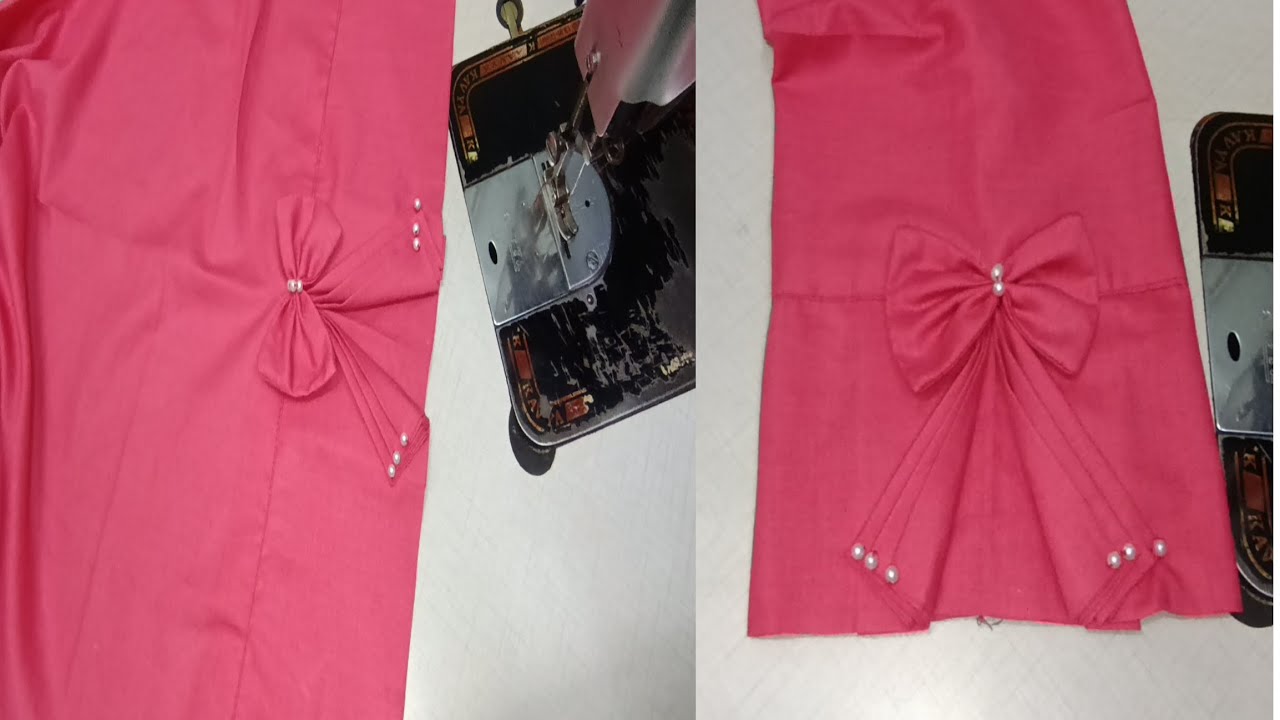 Stylish trouser bottom making using fabric Patti  Winter trouser design 2025 #saff boutique tailor