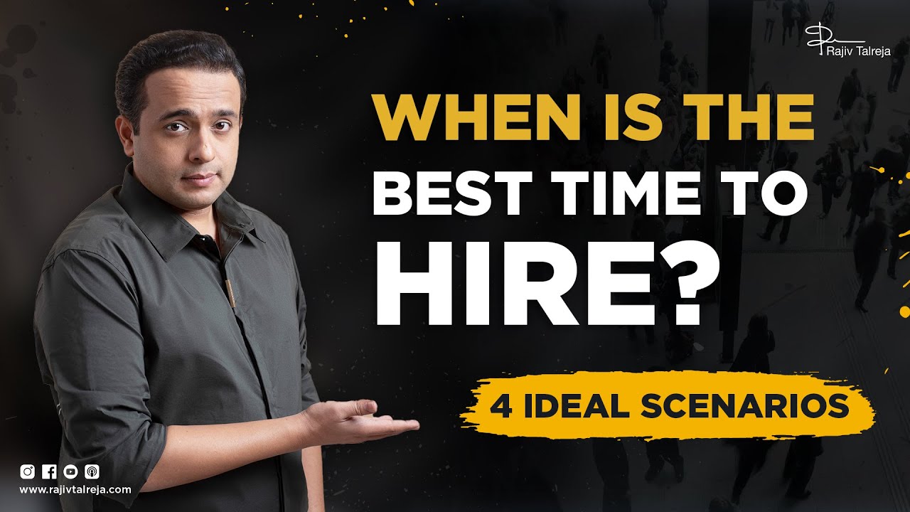When to start building a team? | When to start hiring in business? Rajiv Talreja