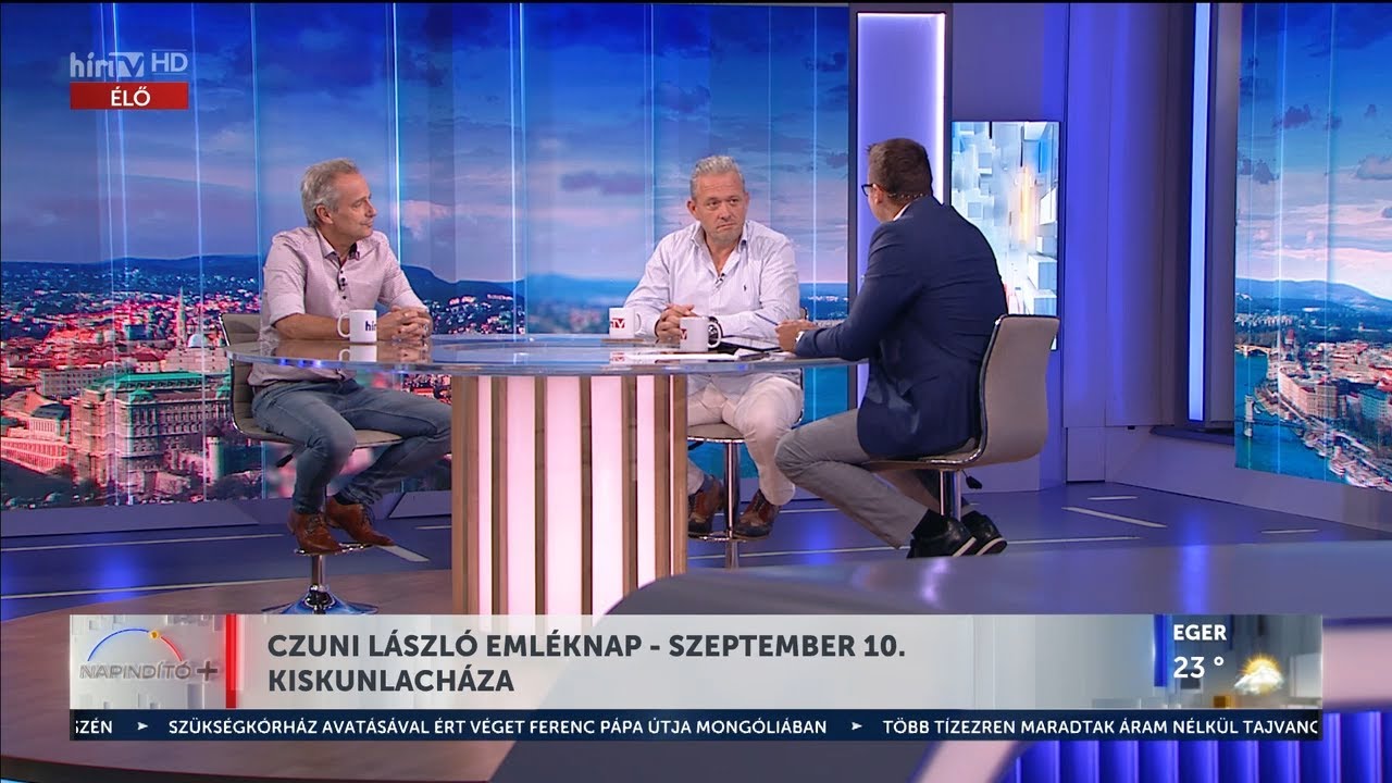 Napindító – Czuni László Emléknap – szeptember 10. Kiskunlacháza (2023-09-04) - HÍR TV