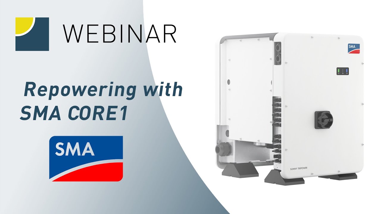 Frankensolar Webinar - Repowering with SMA CORE1