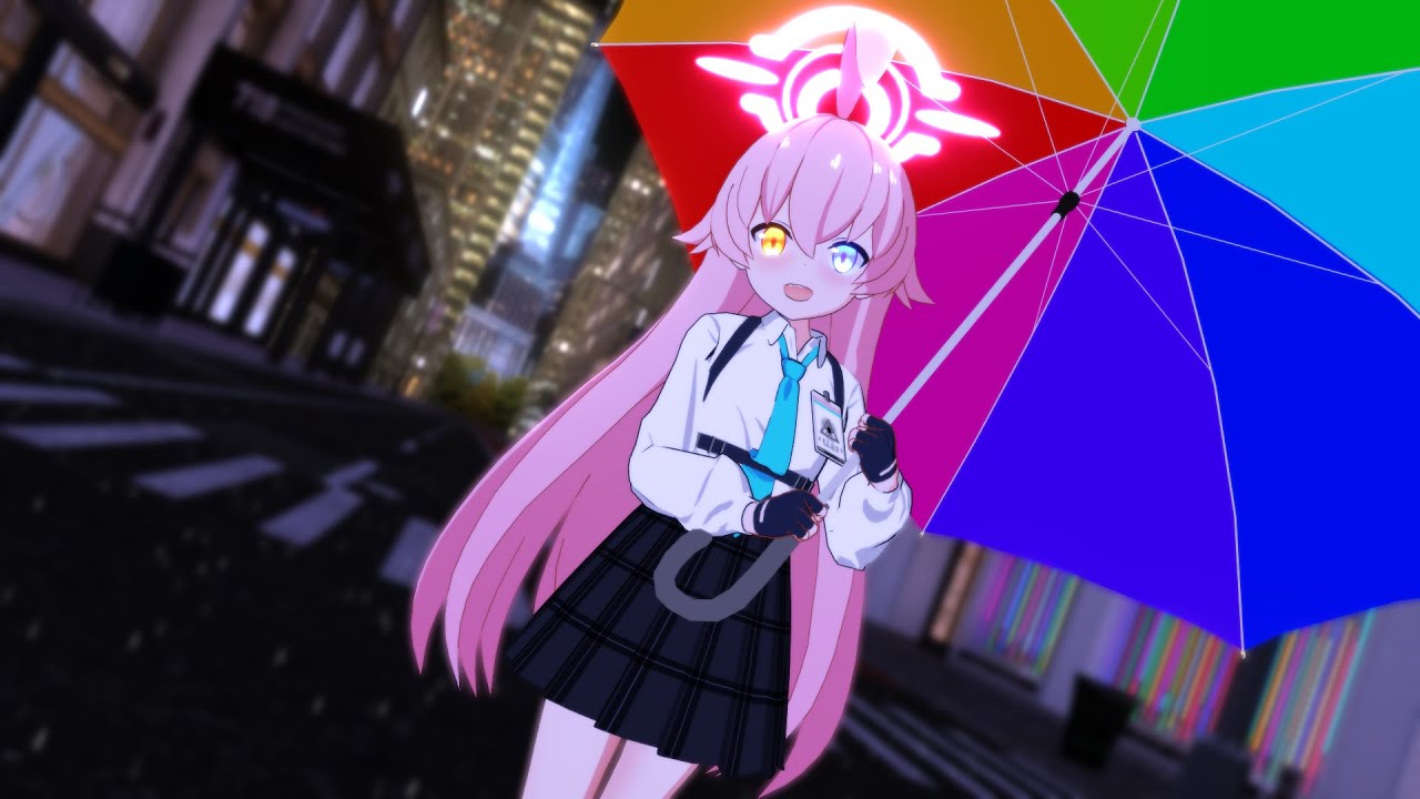 【ブルアカ/Blue Archive/MMD】小鳥遊 ホシノが踊る【ユニバース】【二次創作/Takanashi Hoshino/4K60fps】