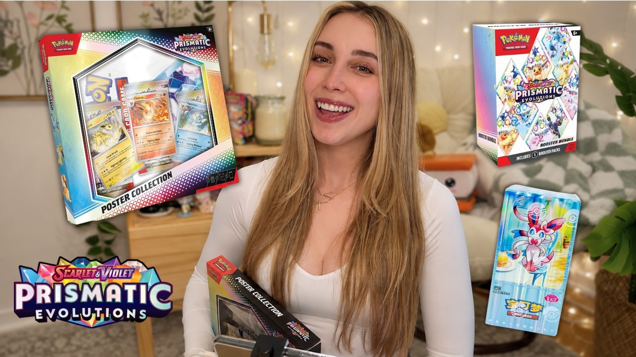 Открываем наборы Prismatic Evolutions и Gem Pack 2! (распаковка покемонов)