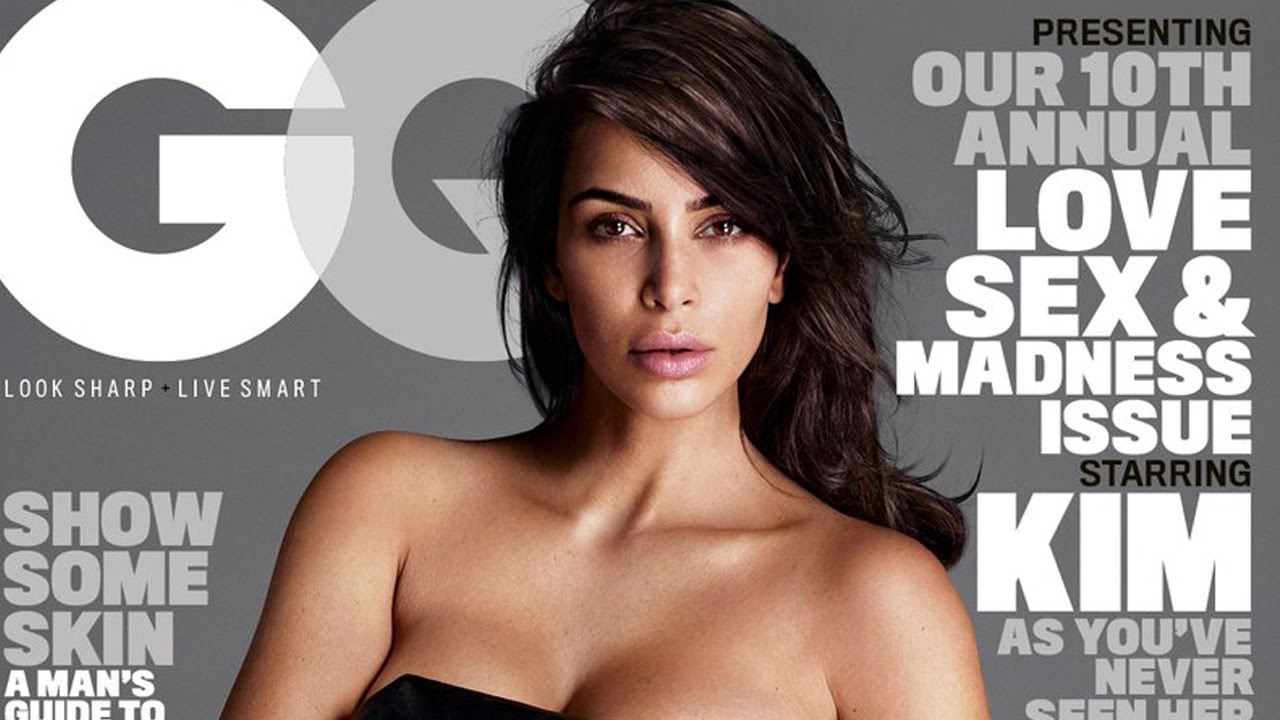 Kim Kardashian West Flaunts NAKED Post-Baby Body On First Ever GQ Cover