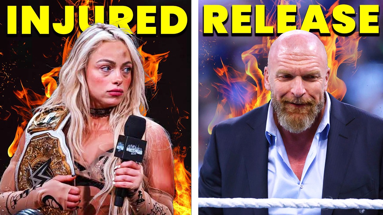 LIV MORGAN INJURED...ANOTHER WWE RELEASE...HHH GAVE UP ON LA KNIGHT...BROCK LESNAR RETURN CANCELED