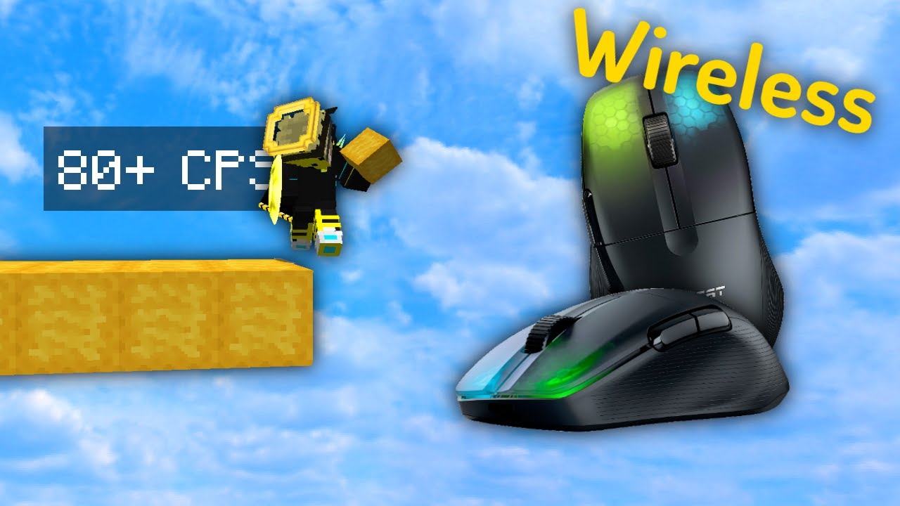 Best Wireless Drag Clicking Mouse!!! | Roccat Kone Pro Air Review