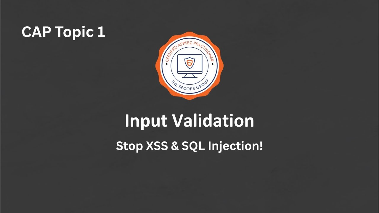Certified AppSec Practitioner: Input Validation | Whitelist vs Blacklist