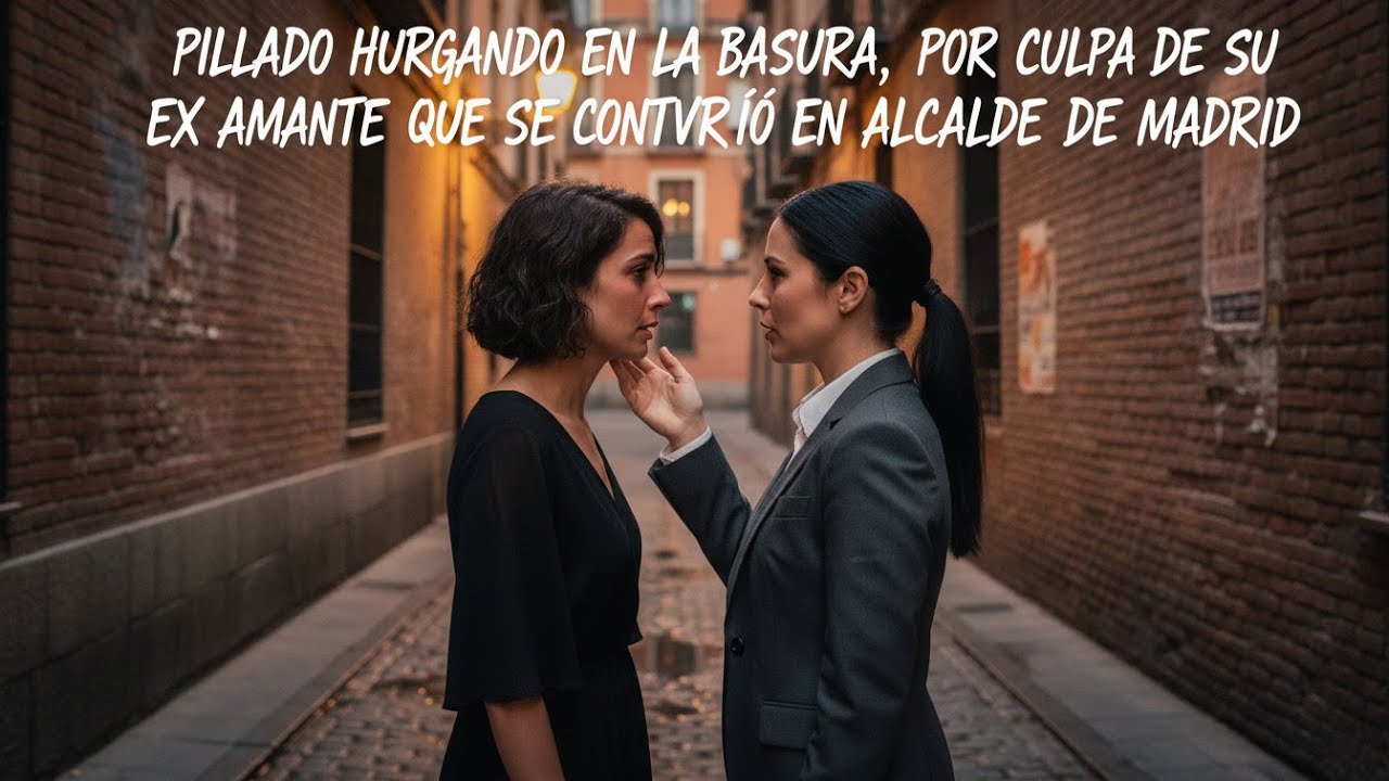 Pillado hurgando en la basura, por culpa de su ex amante que se convirtió en alcalde de Madrid.