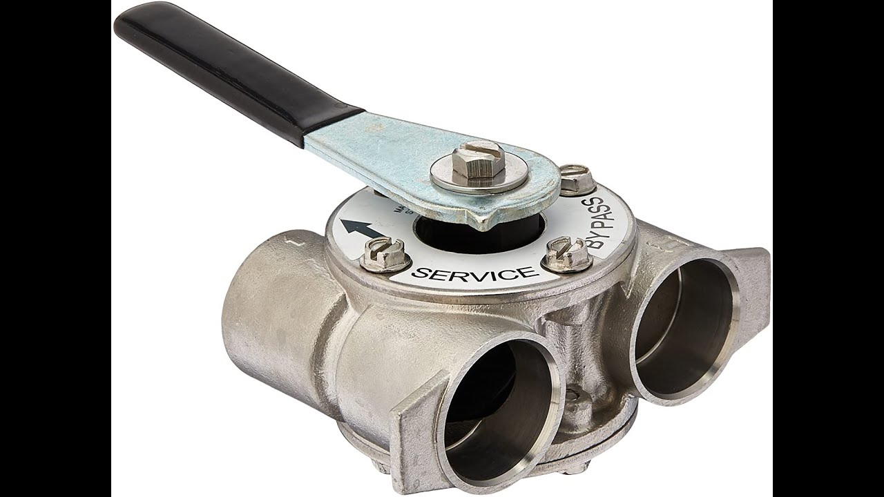 Water softener bypass