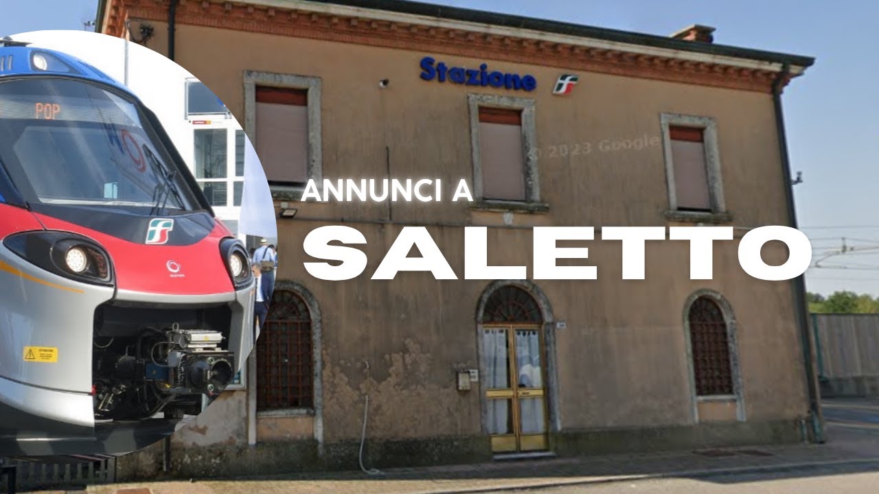 Annunci alla Stazione di Saletto