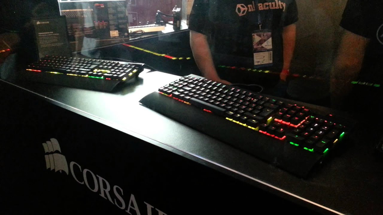 Gamescom 2014 - Corsair Hardware: Multicolor Keyboards