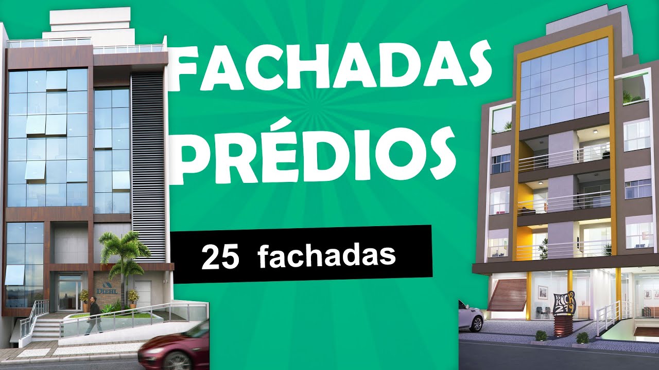 25 FACHADAS de PR&Eacute;DIOS - PR&Eacute;DIOS PEQUENOS - M&Eacute;DIOS - GRANDES