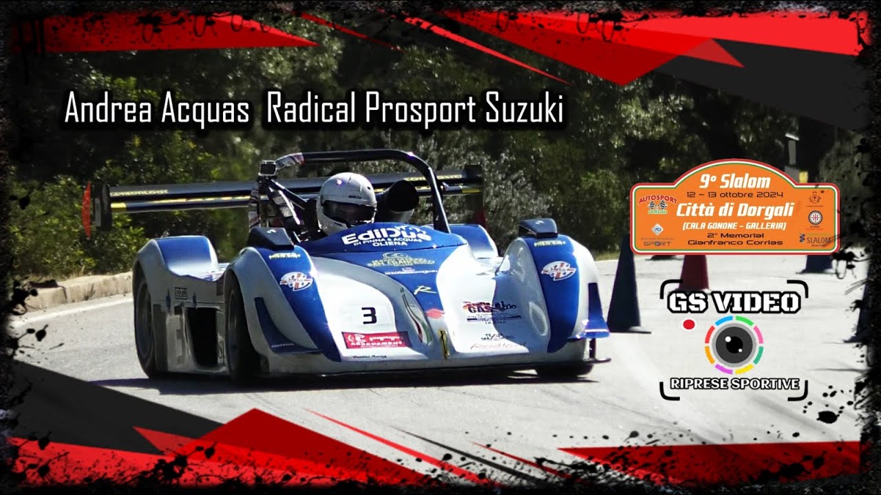 9° Slalom Città di Dorgali 2024 | Andrea Acquas | Radical Suzuki Prosport