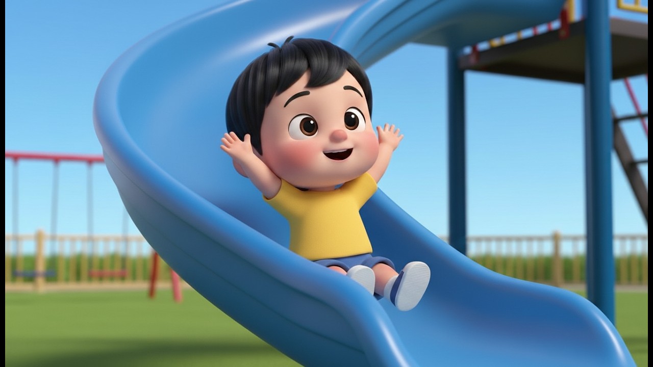 Park Song 🌈 | Jump, Swing & Play | Fun Nursery Rhyme #kids #kidsvideo #video #trending #park