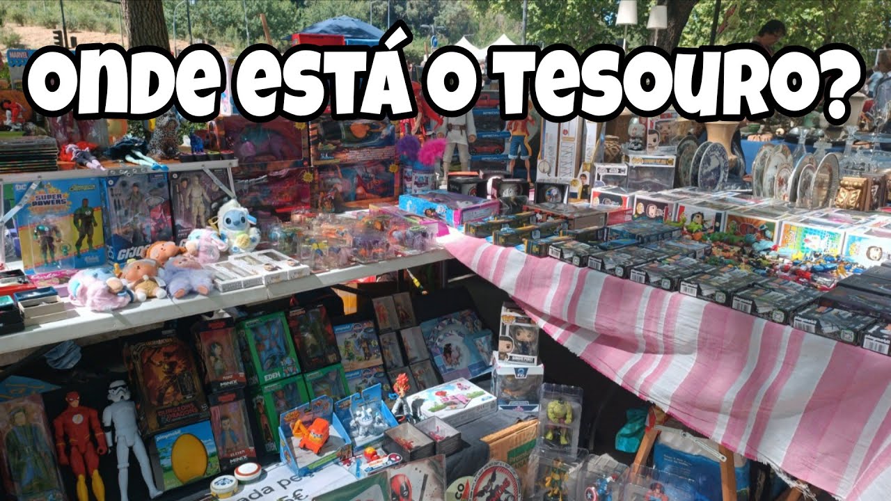 Feira da Bagageira Benfica 💥CAÇA AO TESOURO💥 | Casa dos Bonecos