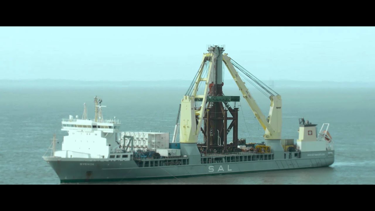 SAL: MV Svenja, Installing Gas Platform