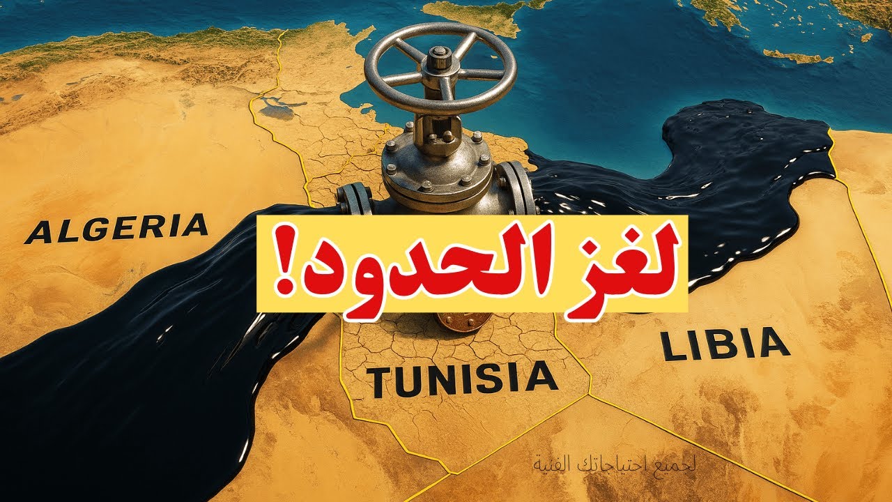 🔴 اللغز الذي حير العلماء: لماذا يتوقف النفط "فجأة" عند حدود تونس؟ هل زوّرت فرنسا الخريطة لسرقتها؟