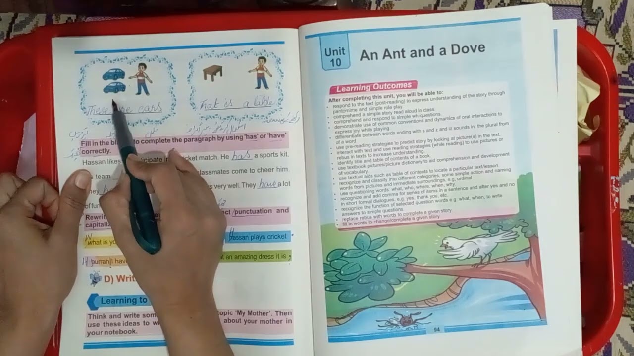 Unit 9||Review-3||Grade 2||English PTB||New syllybus