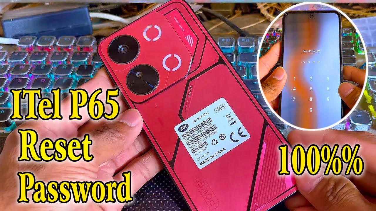 Itel P65 How to Reset Password New 100%%