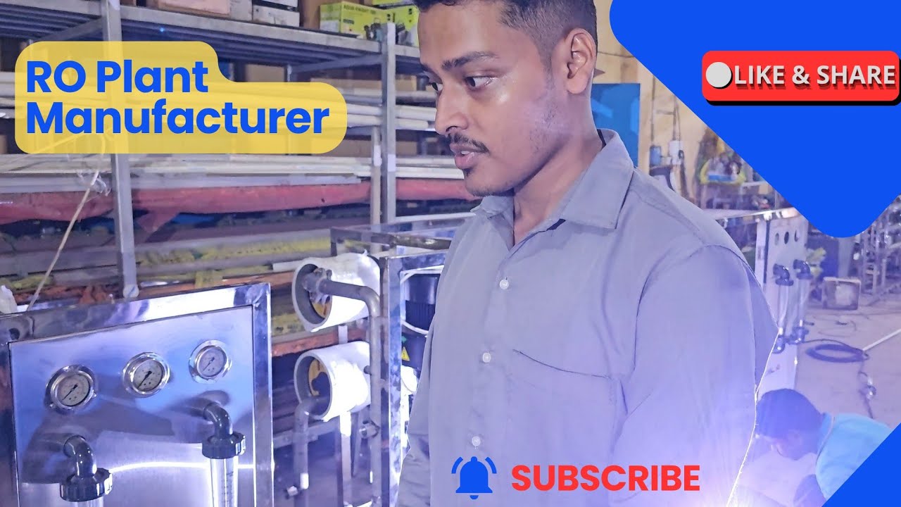 RO Plant Manufacturer | SS Ro Plant | Commercial Ro Plant.