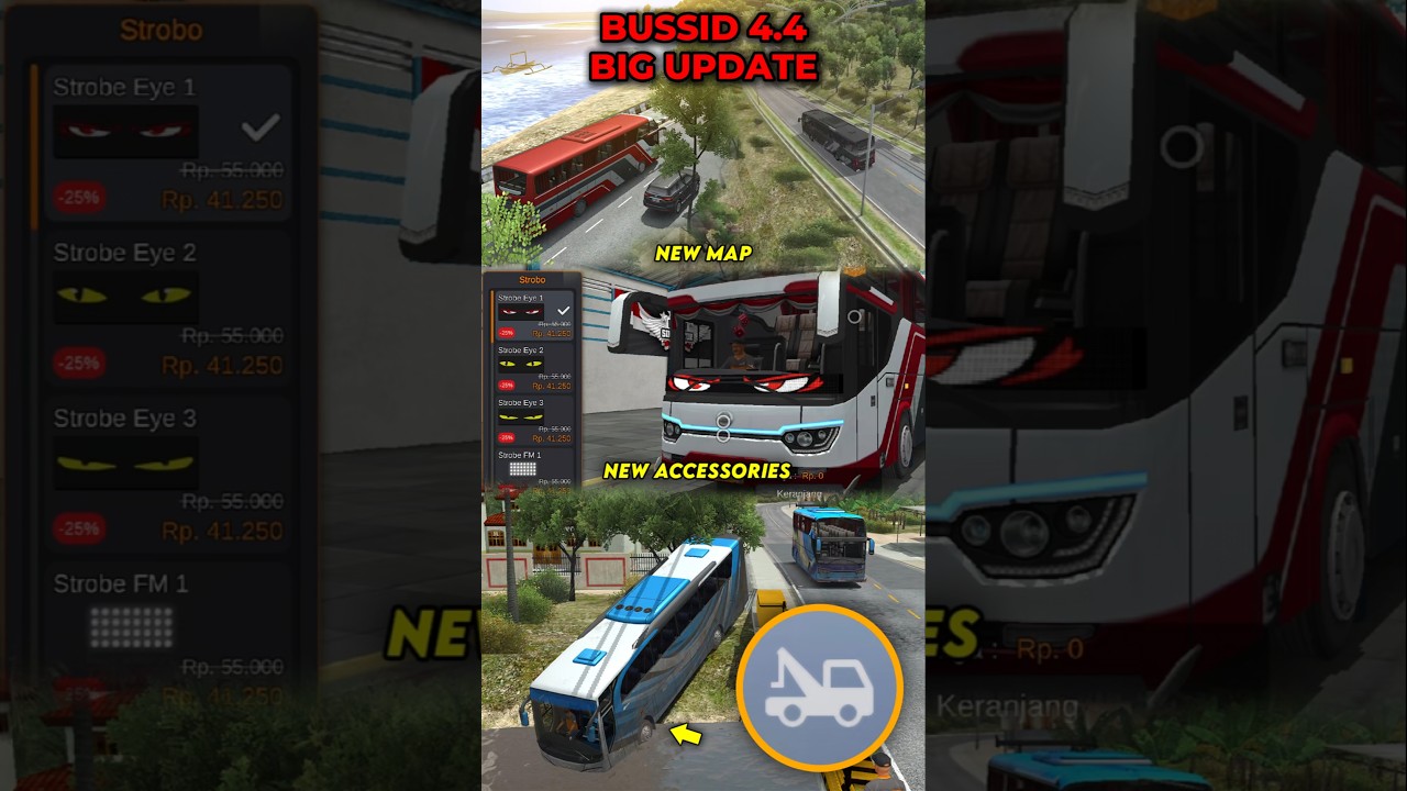 BUSSID UPDATE 4.4 #bussid #bussimulatorindonesia #bussidupdate