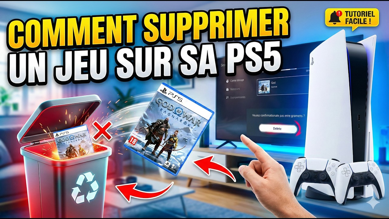 Comment Supprimer un Jeu Sur PS5