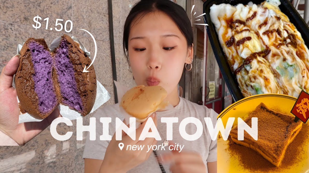 What $100 can get you in NYC's Chinatown under 24 HOURS 🗽