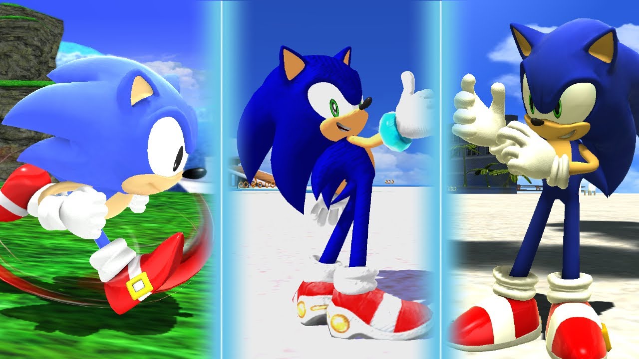Sonic Generations: 3 Eras of Emerald Coast
