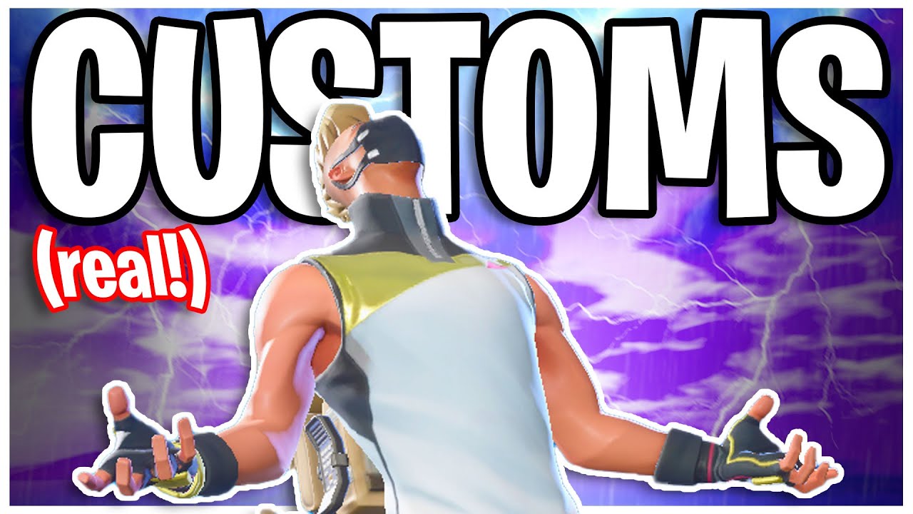 ✅REAL FORTNITE CUSTOMS - 🔥BLITZ, SQUID-GAME, MORE! (🔴JOIN NOW!)