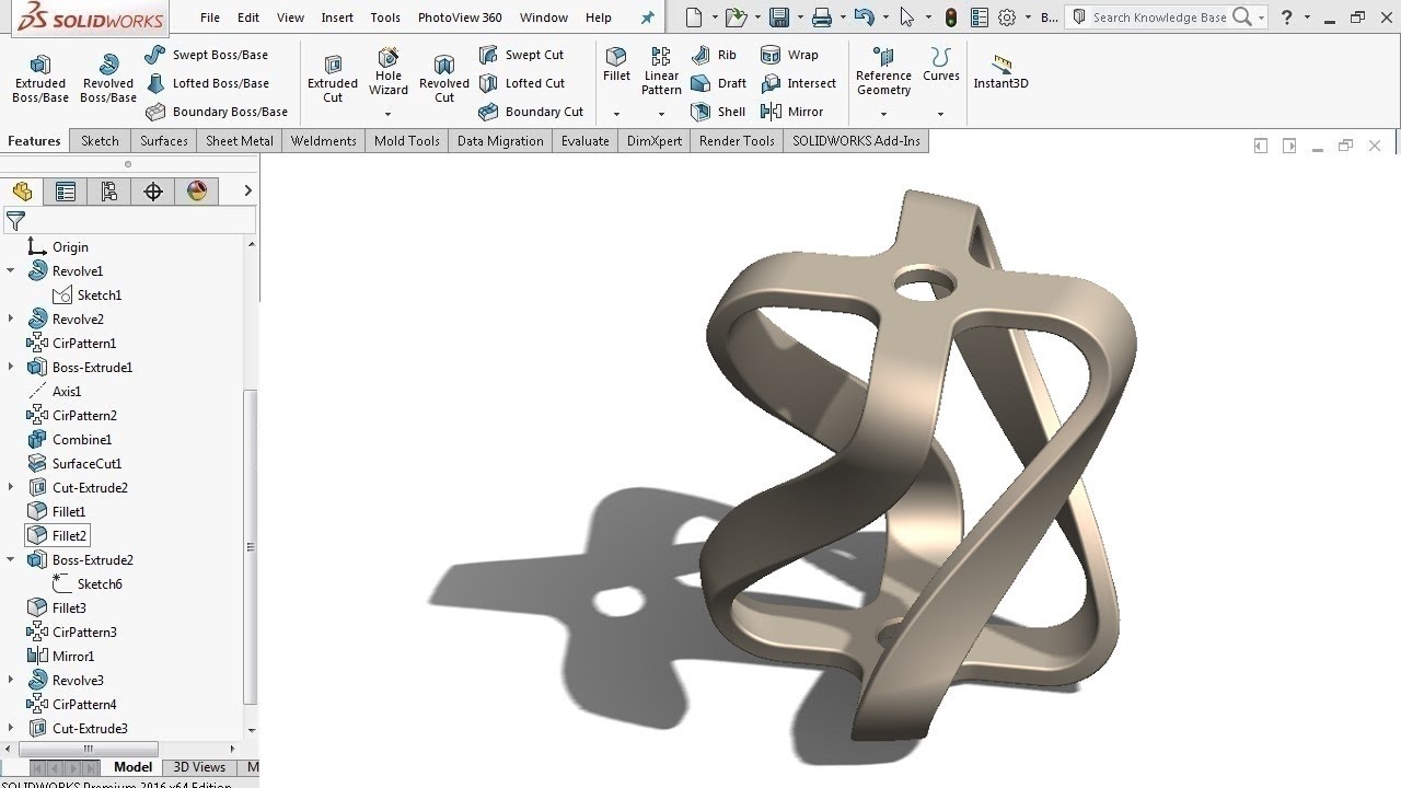 Loft - SolidWorks Tutorial